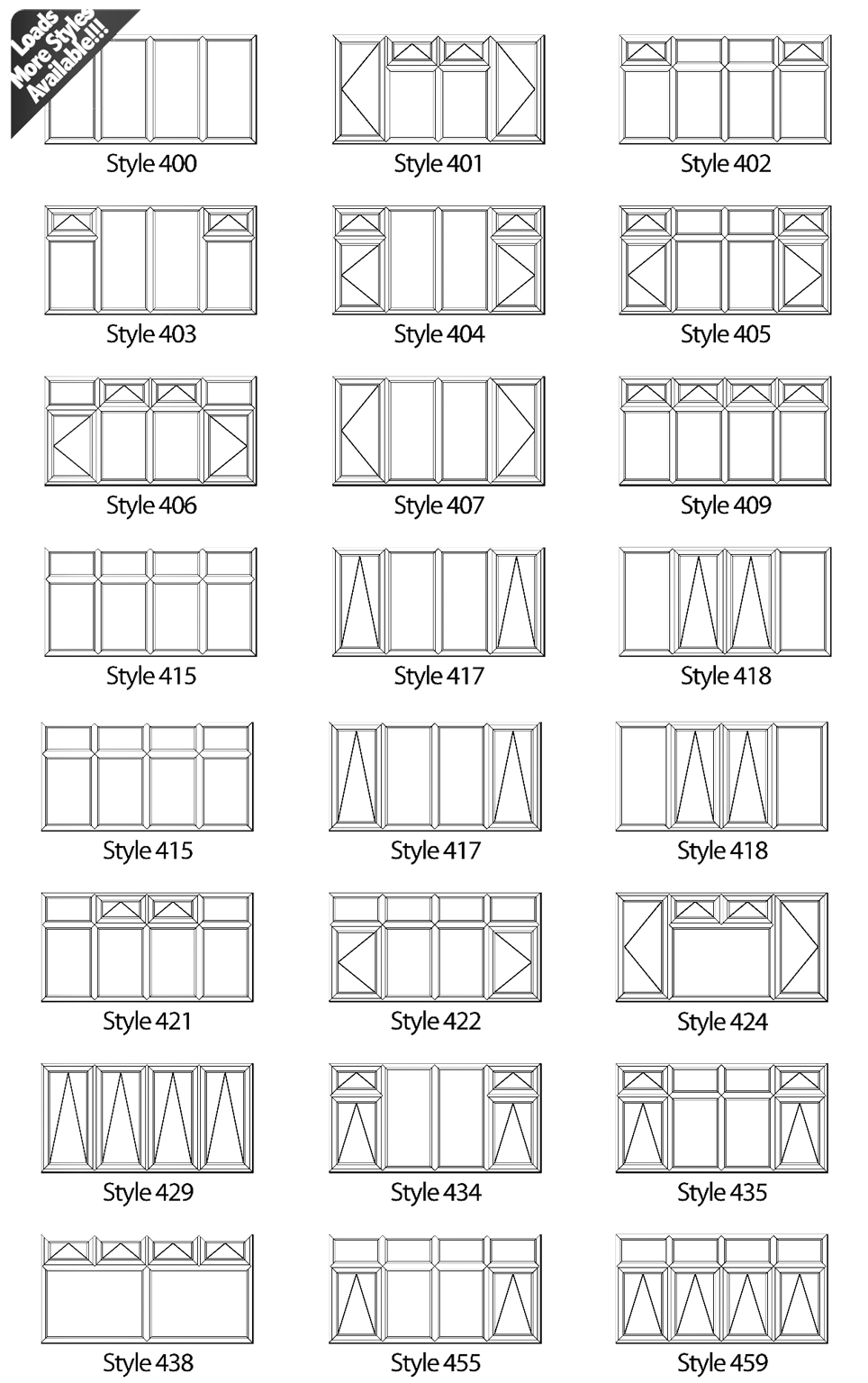 Specification Windows Charts Value Mobile Homes Images Below Show The Variety Of Window Styles Available Featuring Diffe Opening Types