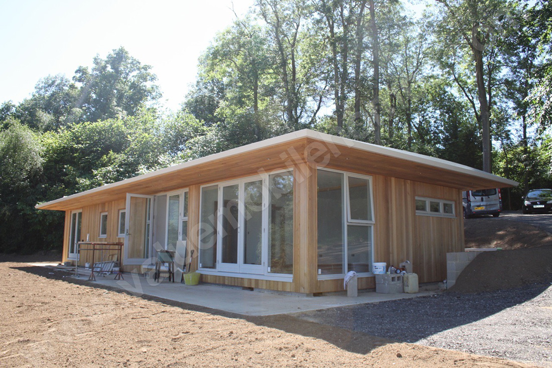 mobile home brighton cedar clad flat roof lodge value mobile homes